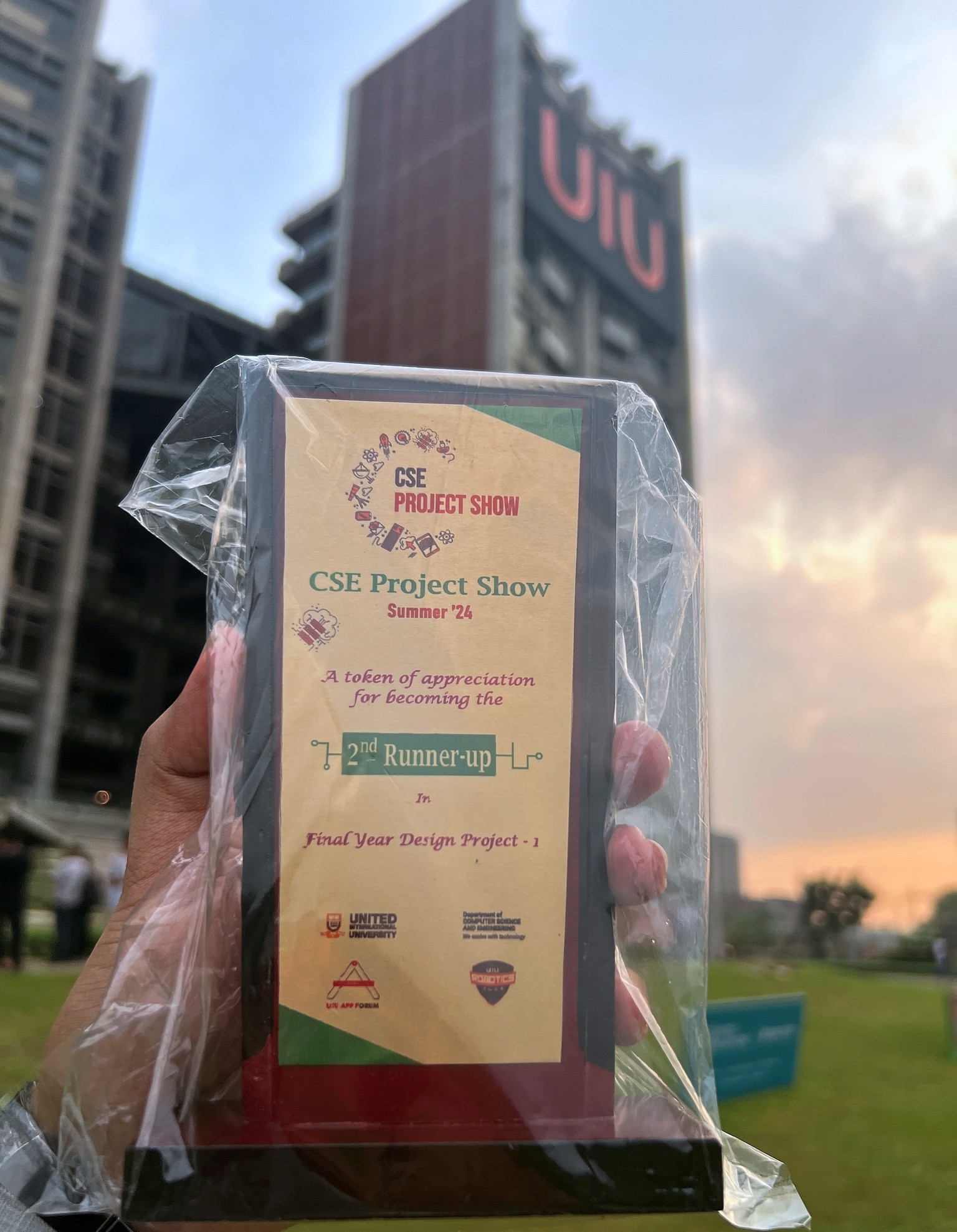 Thesis Award at CSE Project Show